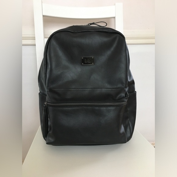 Faux leather backpack - Picture 1 of 7